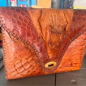 1950s Crocodile Leather Purse